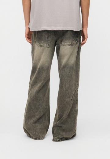 Прямые джинсы