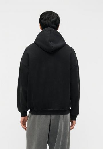 Пуловер с капюшоном