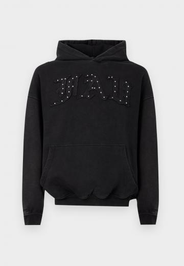 Пуловер с капюшоном