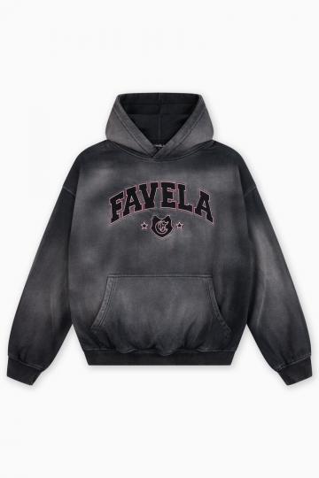 Пуловер с капюшоном