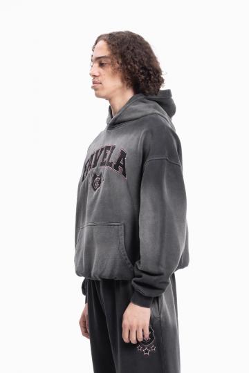 Пуловер с капюшоном