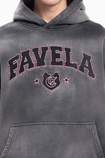 Пуловер с капюшоном