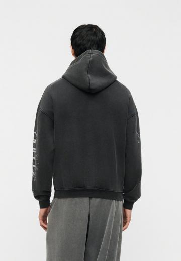 Пуловер с капюшоном