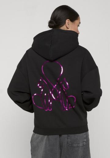 Пуловер с капюшоном