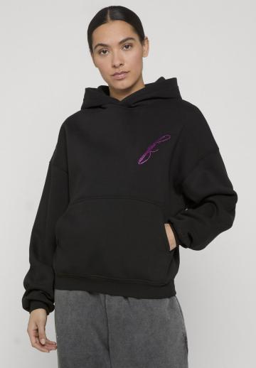 Пуловер с капюшоном