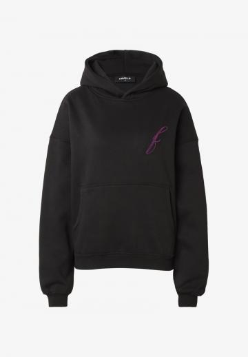 Пуловер с капюшоном