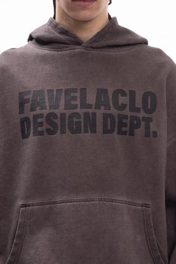 Пуловер с капюшоном