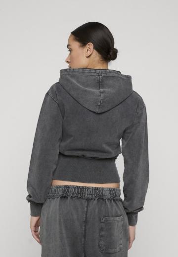 Пуловер с капюшоном