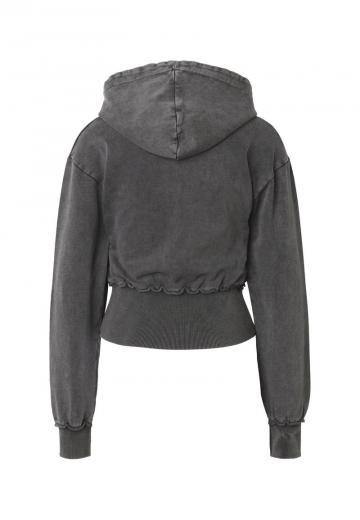 Пуловер с капюшоном