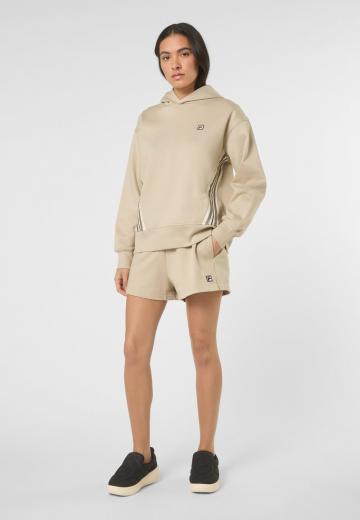 Пуловер с капюшоном