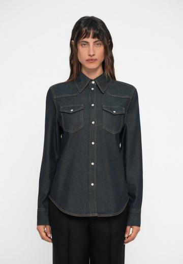 Джинсовая блузка