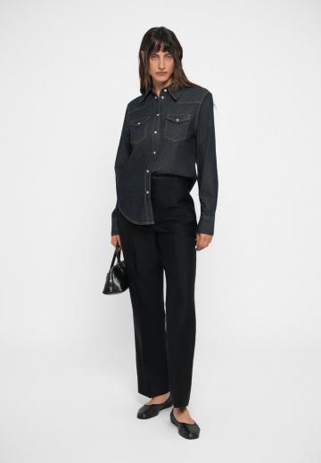 Джинсовая блузка