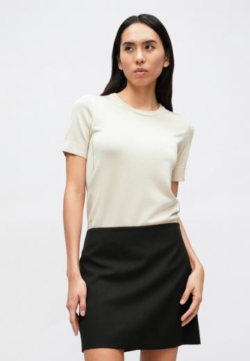 Пуловер с коротким рукавом