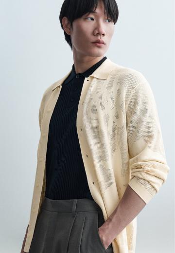 Вязаная кофта