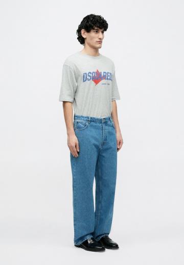 Прямые джинсы