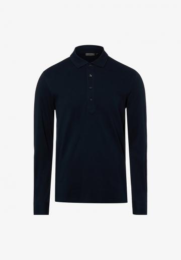 Поло с длинным рукавом