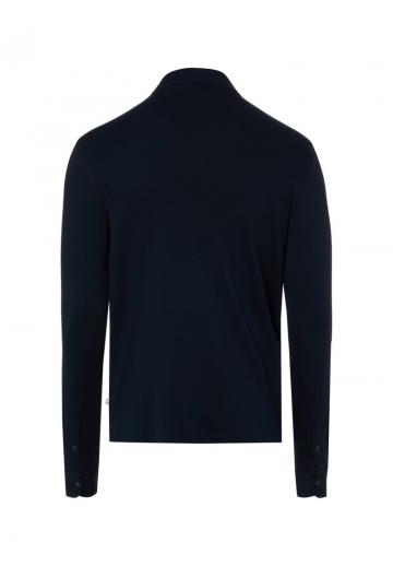 Поло с длинным рукавом