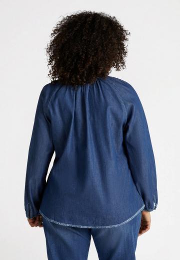 Джинсовая блузка