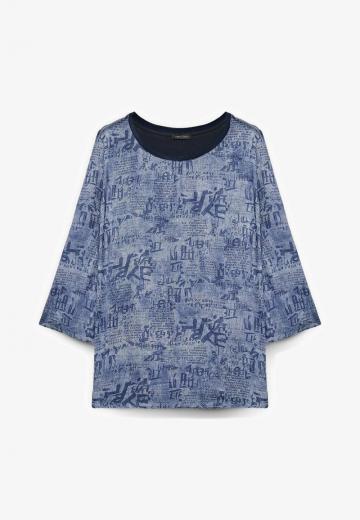 Джинсовая блузка