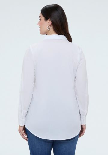 Длинная блузка