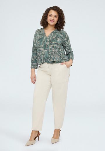 Джинсовая блузка