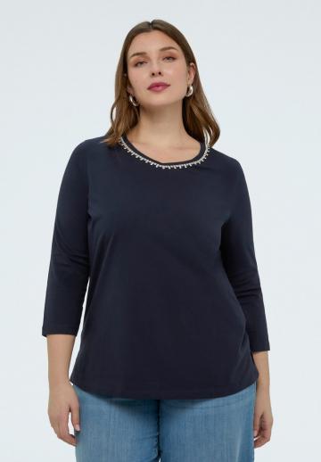 Майка с рукавом три четверти