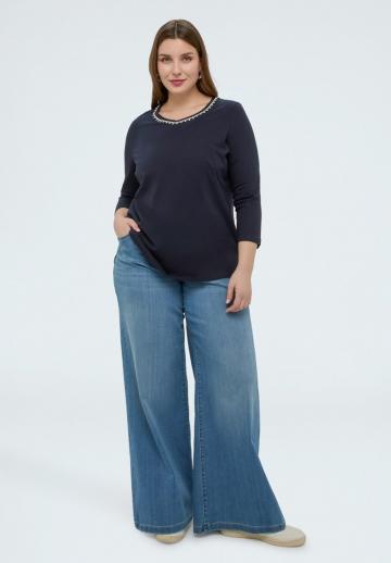 Майка с рукавом три четверти