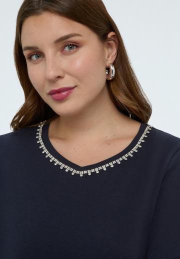 Майка с рукавом три четверти