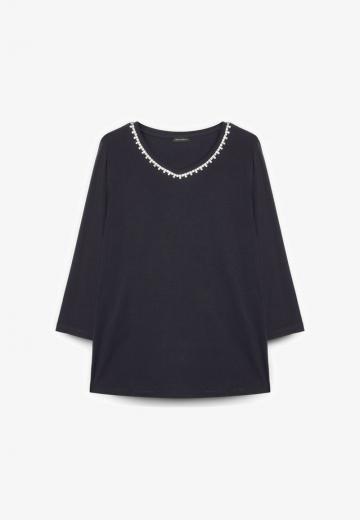 Майка с рукавом три четверти