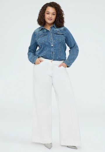 Джинсовая блузка