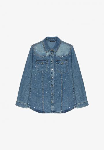 Джинсовая блузка