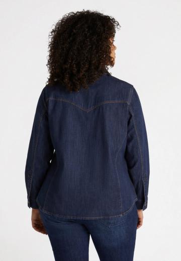 Джинсовая блузка