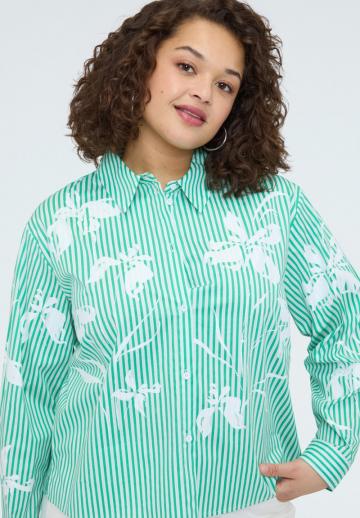 Джинсовая блузка