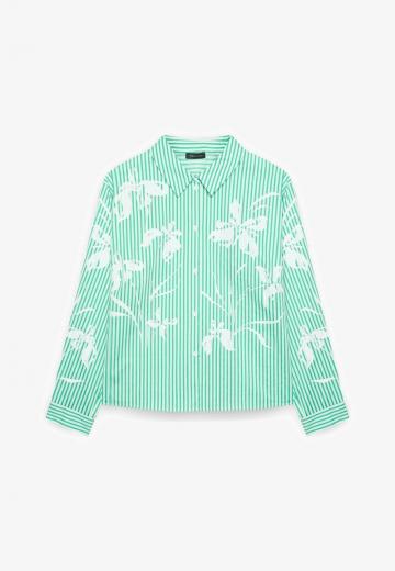 Джинсовая блузка