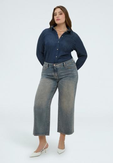 Короткие джинсы