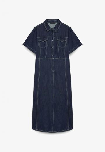 Джинсовое платье