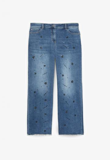 Прямые джинсы