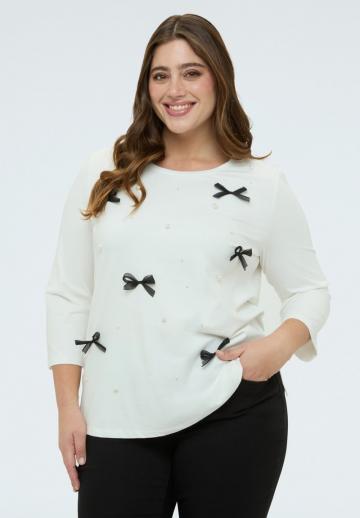 Майка с рукавом три четверти