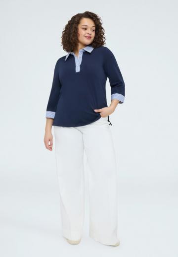 Майка с рукавом три четверти