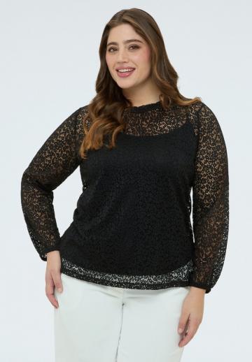 Кружевная блузка