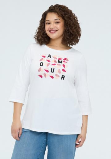 Майка с рукавом три четверти