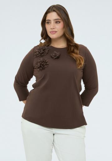 Майка с рукавом три четверти