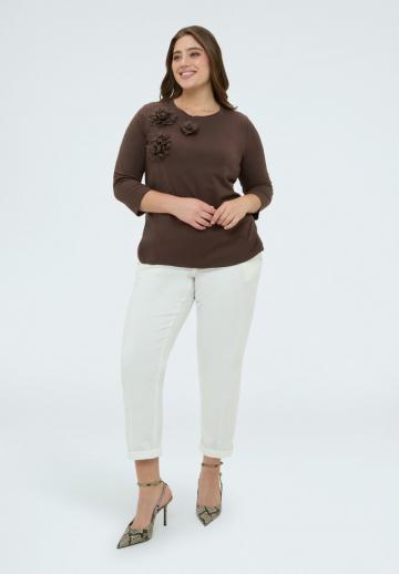 Майка с рукавом три четверти