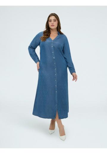 Джинсовое платье