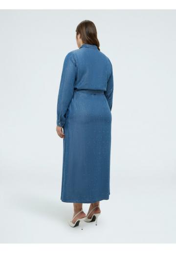 Джинсовое платье