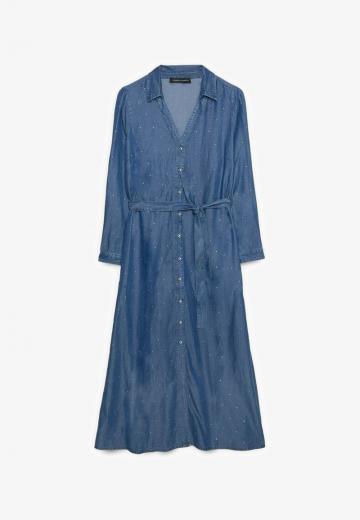 Джинсовое платье