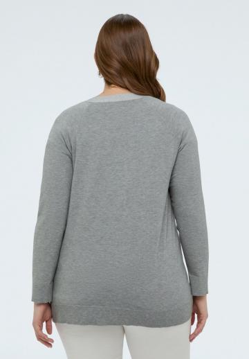 Длинный кардиган