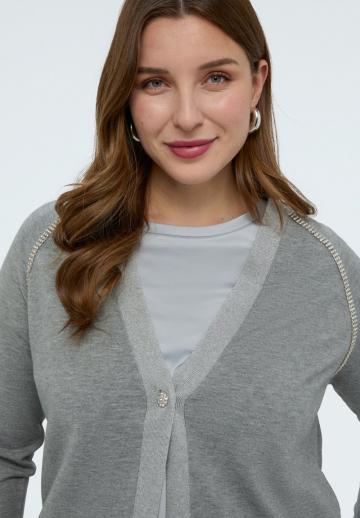 Длинный кардиган