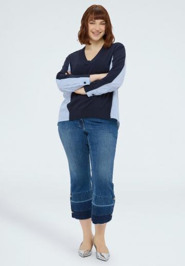Джинсовая блузка