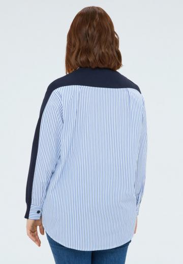 Джинсовая блузка